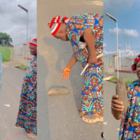 Gwo gwo ngwo: Chiwetalu Agu turns son to ‘yam’ in their own version of Gwo gwo ngwo challenge