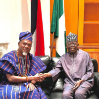 Nigerians reacts as Reno Omokri meets with Tinubu