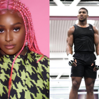 DJ Cuppy Video Calls Anthony Joshua After Loss To Dubois, Boxer’s Facial Look Raises Eyebrows