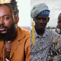 Adekunle Gold celebrates birthday of friend who funded his convocation with his salary, shares throwback photo