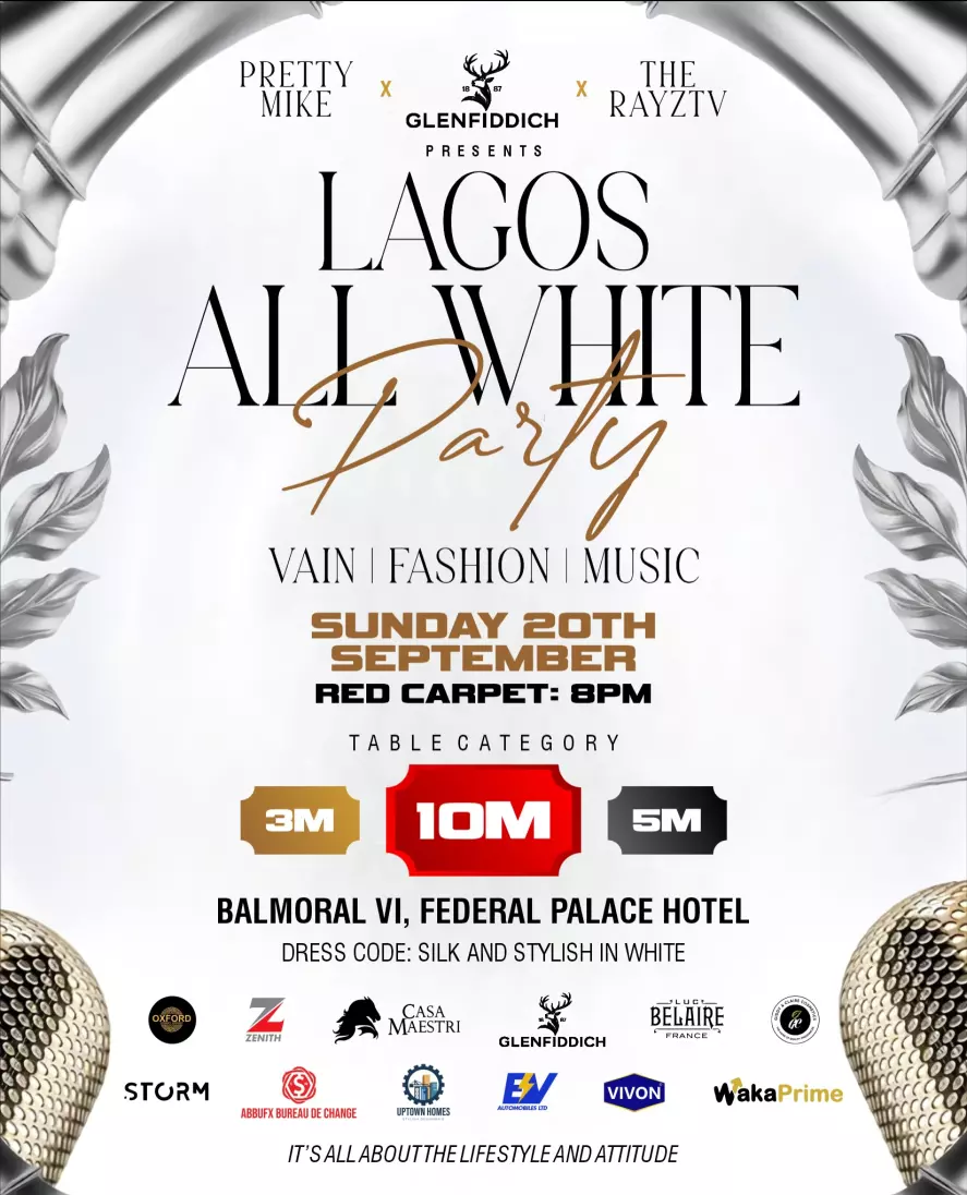 Lagos All White Party 2026: Inside Lagos' Most Exclusive Night Out
