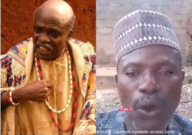 “This Is Really Painful to Watch” – Tiktok Live Video of Veteran Actor Baba Abija Begging for Money Sufaced Online