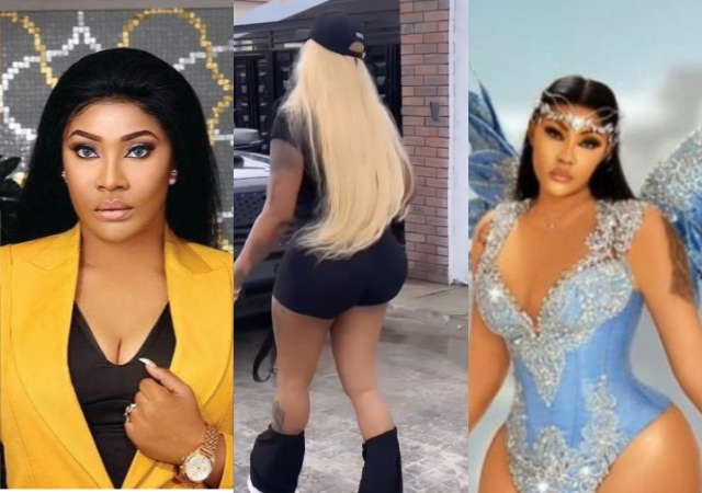 Reactions as Angela Okorie exposes her body in video