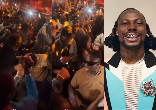 Asake thrills crowd as he performs his hit track ‘Fuji Vibes’ at in Los Angeles