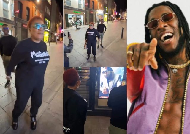 Burna Boy’s mother beams with pride as singer appears in world-class advert video