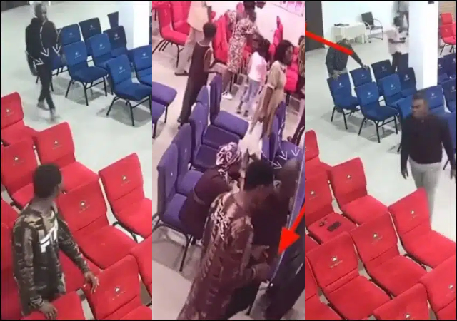 Man has been declared wanted for stealing new church member’s phone