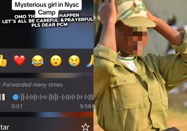 “This is scary” – Reactions as corps member vanishes from NYSC camp, report reveals she had d!ed years ago