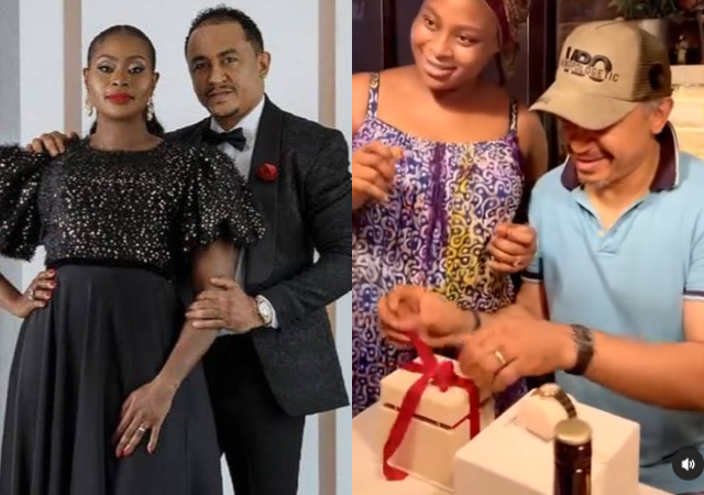Daddy Freeze Gifts Wife Designer Bracelet &amp; Diamond Wristwatch As She Marks Her Birthday