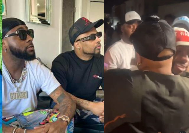 Singer Davido presents cousin B-Red N10 million cash on his birthday