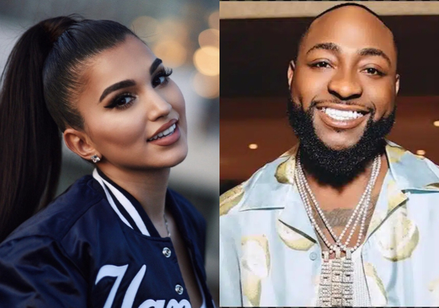 Singer Enisa bows to pressure; follows Davido back on Twitter After Unfollowing him