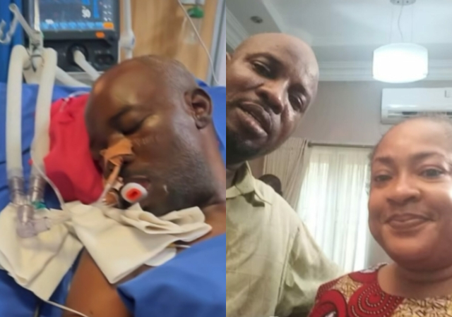 “He is on life support” – Foluke Daramola begs for financial assistance for sick actor, Yusuf Olorungbebe