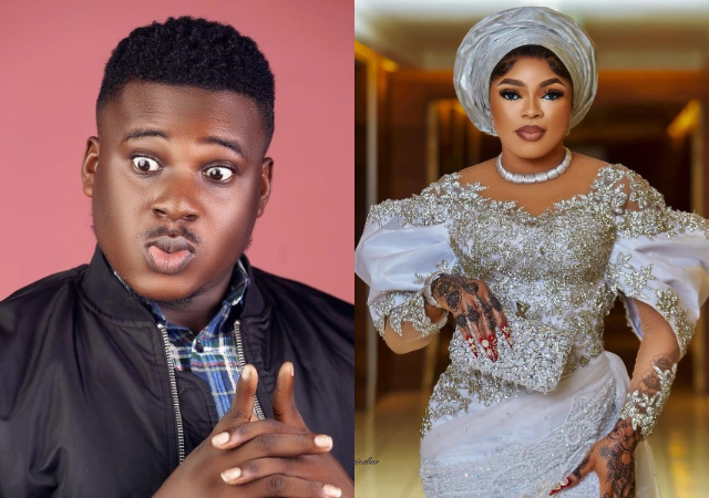 Bobrisky outranged  as Isbae U refers to him as “ex-convict”