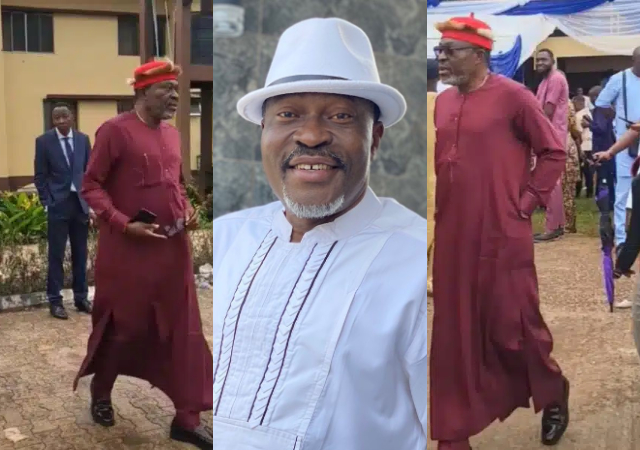 Actor Kanayo O. Kanayo attends son’s graduation at Babcock University