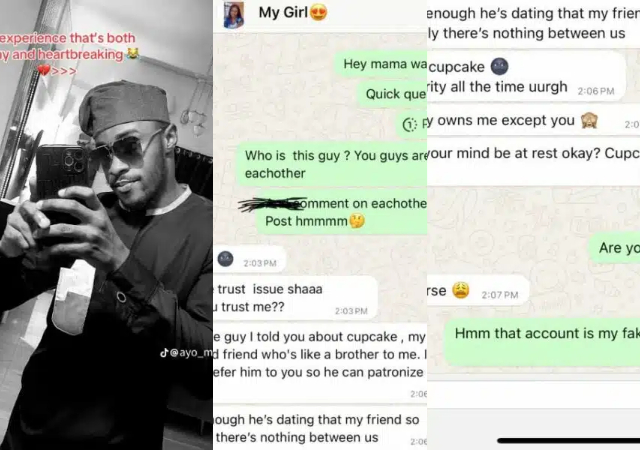 Nigerian man trends after using fake account to expose his lying &amp; cheating girlfriend