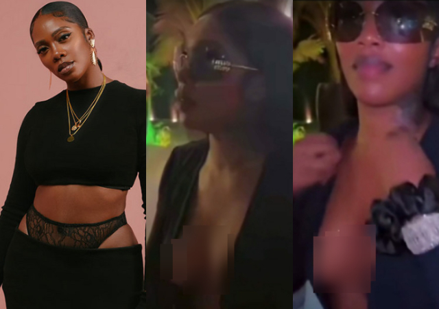 Singer Tiwa Savage’s revealing outfit in viral video sparks buzz online