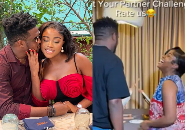 Veekee James wins hubby in paint your partner challenge