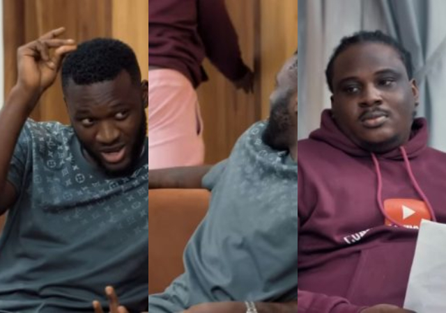 “Curiosity made me collect” – Netizens reacts as Isbae U leaves his own show in rage after being dragged by Victor Boniface