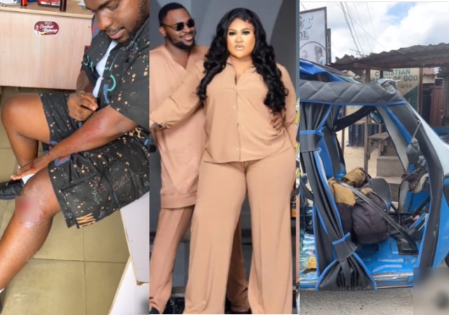Nkechi Blessing Reacts as Boyfriend, Xxssive Survives Ghastly Keke Accident