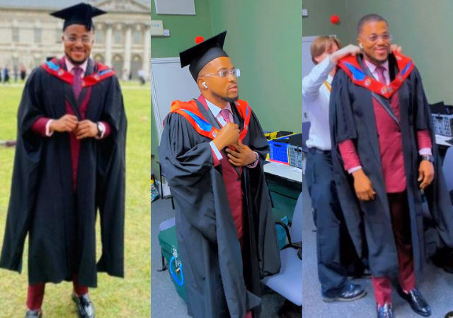 Nollywood Actor Akeem Adeyemi bags masters degree in UK