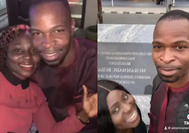 Nigerian lady marries American man she met online after 6 months of dating
