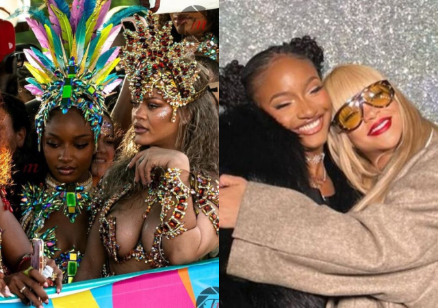 Singer Ayra Starr Sighted With Rihanna at The Crop Over Festival in Barbados