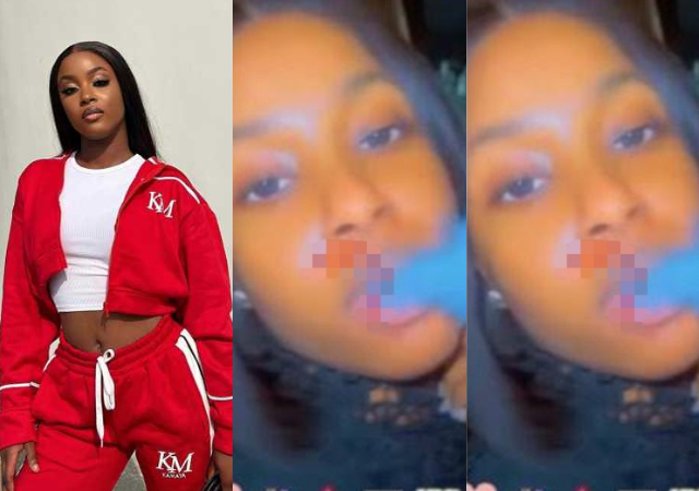 Fan digs out video of Bella smoking shisha after BBNaija star denied smoking