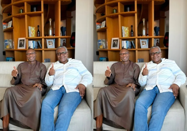 Otedola And Dangote Meets in Monaco After Outburst Over Nigeria’s Economy
