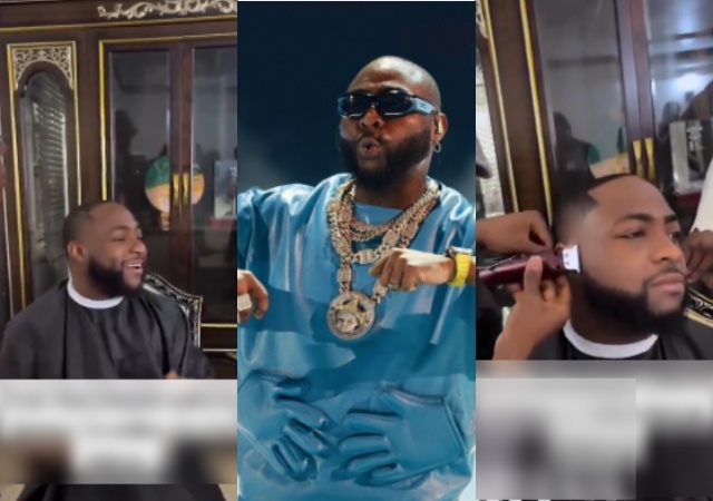 Davido Pays His Personal Barber $1000 (N1.5M) For A Single Hair Cut