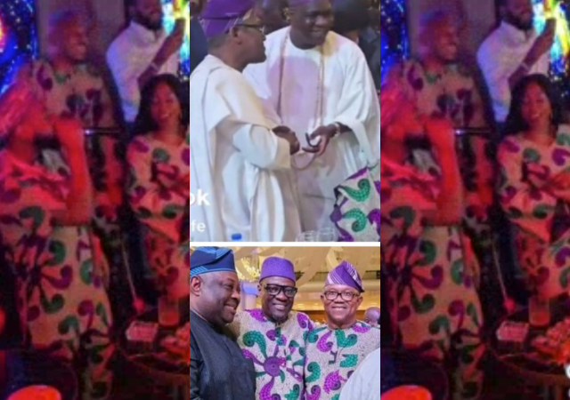 Davido lights up the stage during Saraki’s mother’s burial