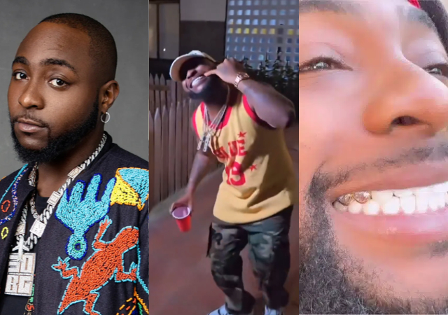 Singer Davido boasts as he shows off $500K worth of diamonds on his teeth