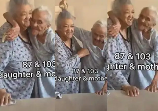 103-year-old mom’s heartwarming bond with her 87-year-old daughter stirs reactions online
