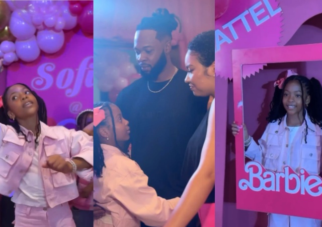 Flavour And Baby Mama, Anna Banner Throw Daughter Lavish 9th Birthday Party