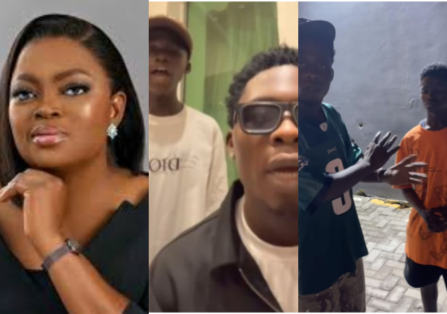 Actress Funke Akindele steps into hypeman GOE and Protégé feud