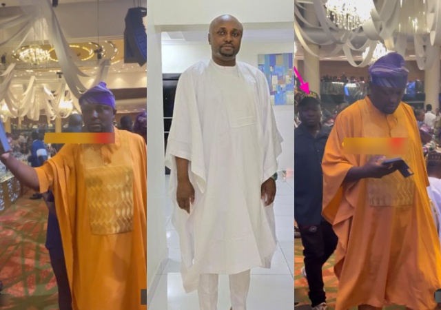 Davido’s Aide, Israel DMW and His Personal Bodyguard Storms Saraki’s Mum’s Funeral Party