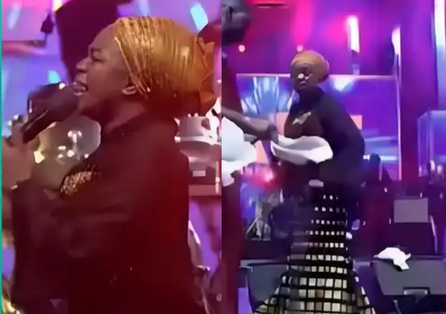 Nigerian Lady Takes Gwo Gwo Ngwo Challenge to the Church