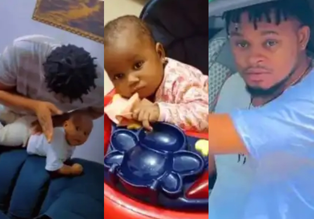 “Life of a single father”- Man Vows to Care for Baby Girl without Help
