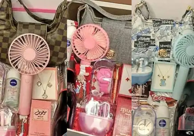 “Nah this type dey live long!”- Vendor shows off packages man ordered for his 3 girlfriends
