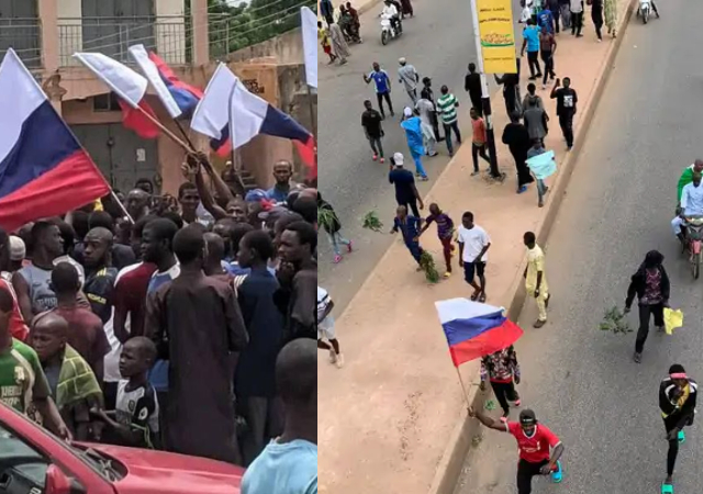 Police Reportedly Teargas Protesters Waving Russian Flags In Katsina
