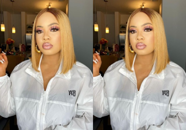 BBNaija Nina Ivy shows swollen face after bre@st reduction surgery