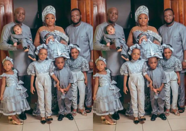 Nigerian Couple Welcomes Third Set Of Twins After Years Of Waiting