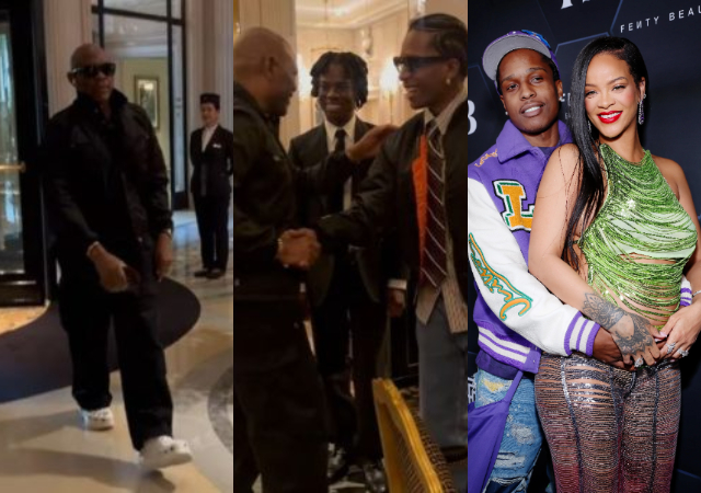 Singer Rema Spotted with Tony Elumelu and Rihanna’s lover, ASAP Rocky in paris