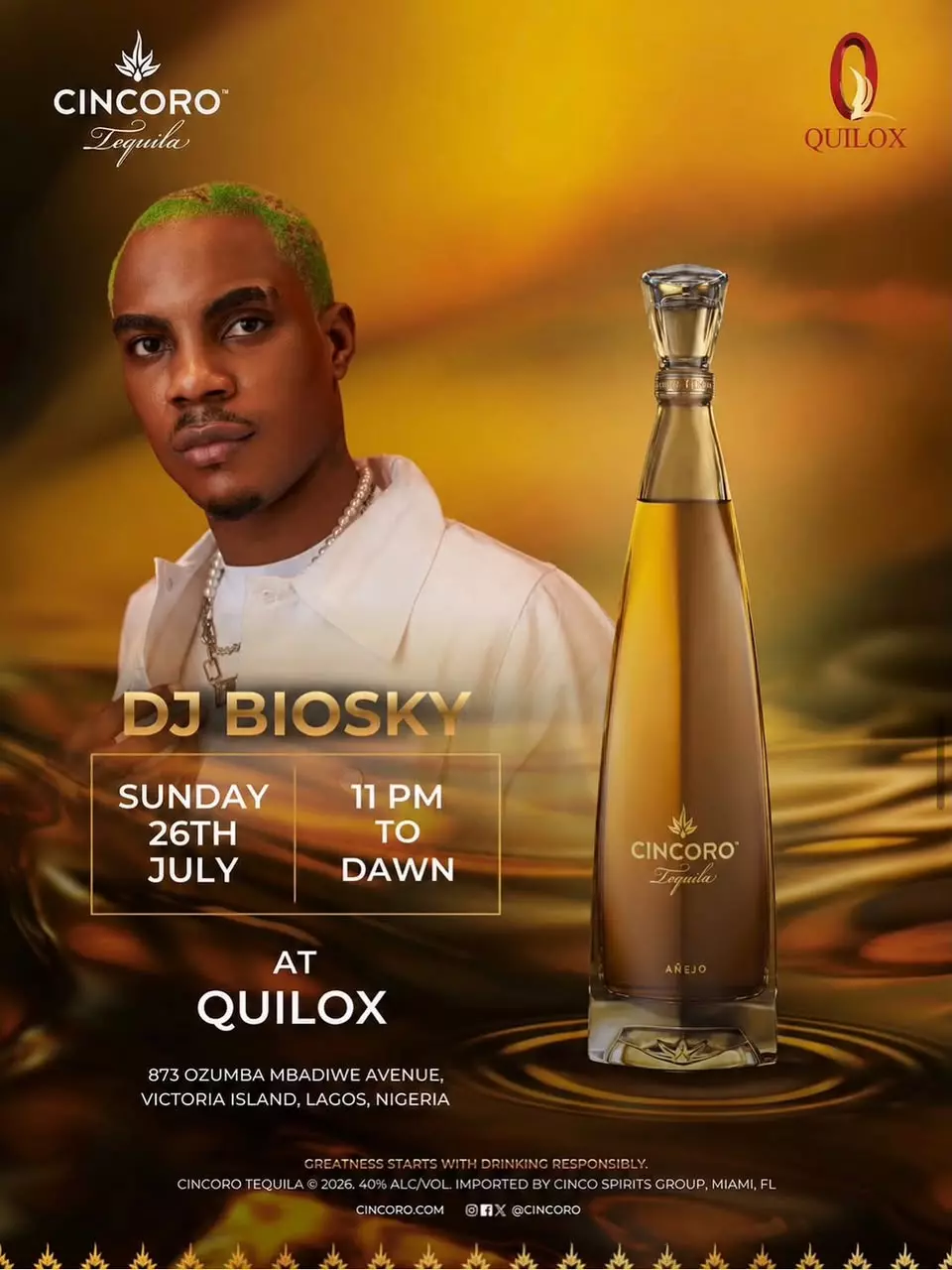 CINCORO Tequila