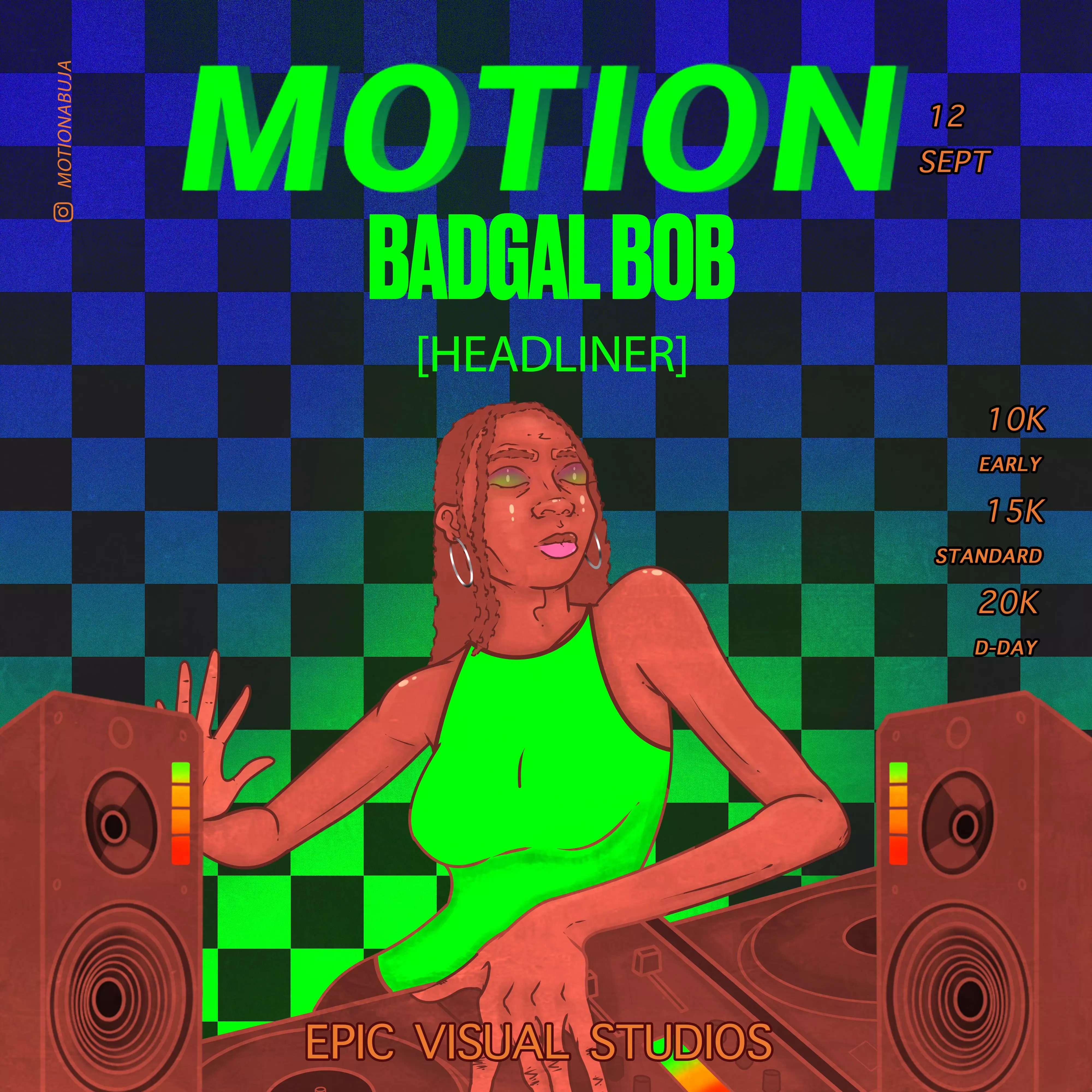 MOTION — Badgal Bob (Headliner) by @MOTONBAUJA