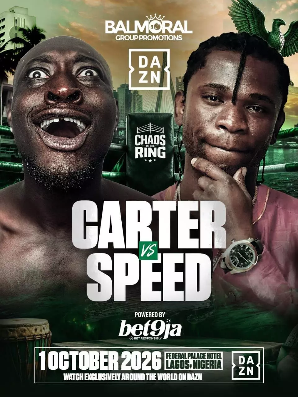 CARTER VS SPEED – CHAOS IN THE RING