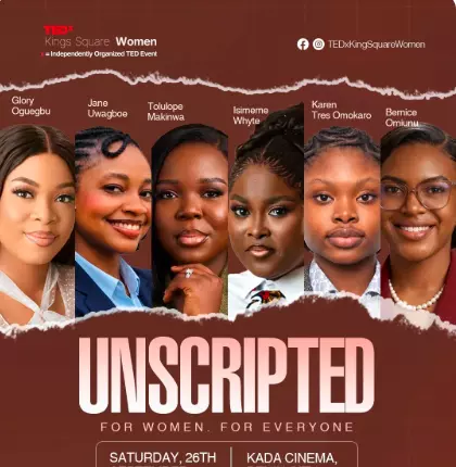 TEDxKingsSquare Women 2026 - Unscripted