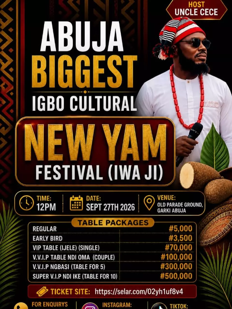 ABUJA BIGGEST IGBO CULTURAL NEW YAM FESTIVAL (IWA JI )