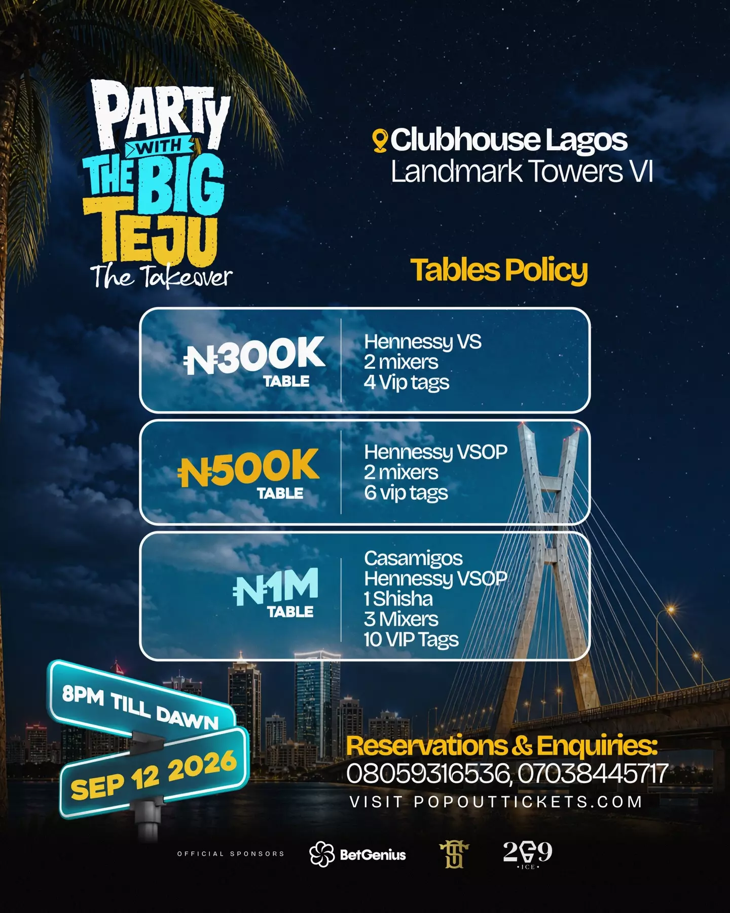 PARTY WITH THE BIG TEJU – THE TAKEOVER