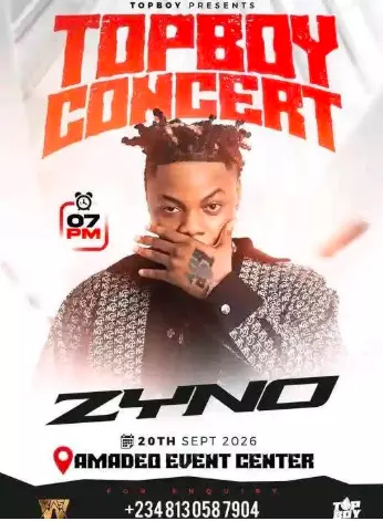 TOPBOY CONCERT — PRESENTED BY TOPBOY