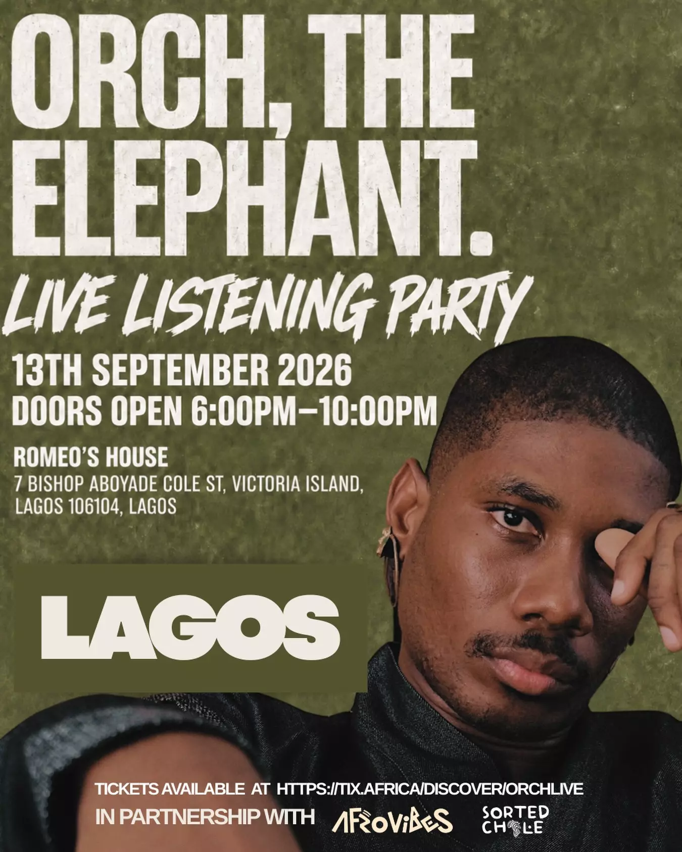 LIVE LISTENING PARTY, LAGOS
