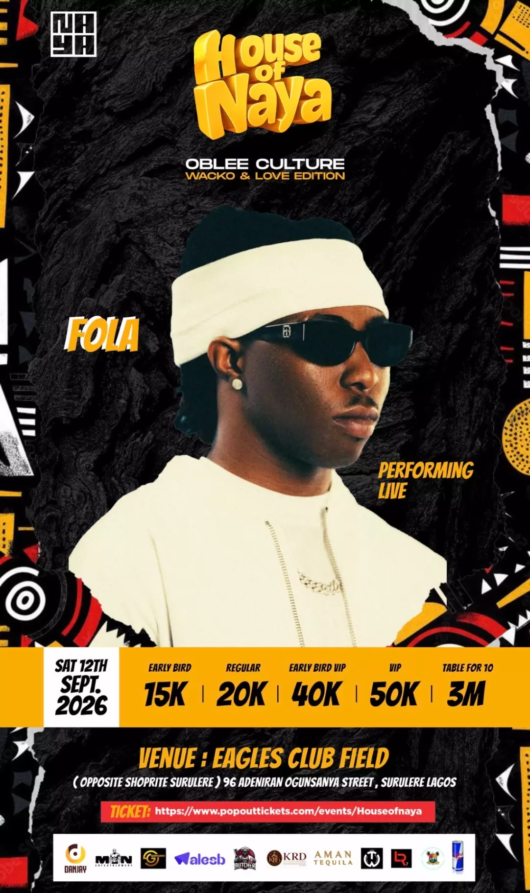 OBLEE CULTURE “LOVE & WACKO EDITION” FT. FOLA & NAIRA MARLEY
